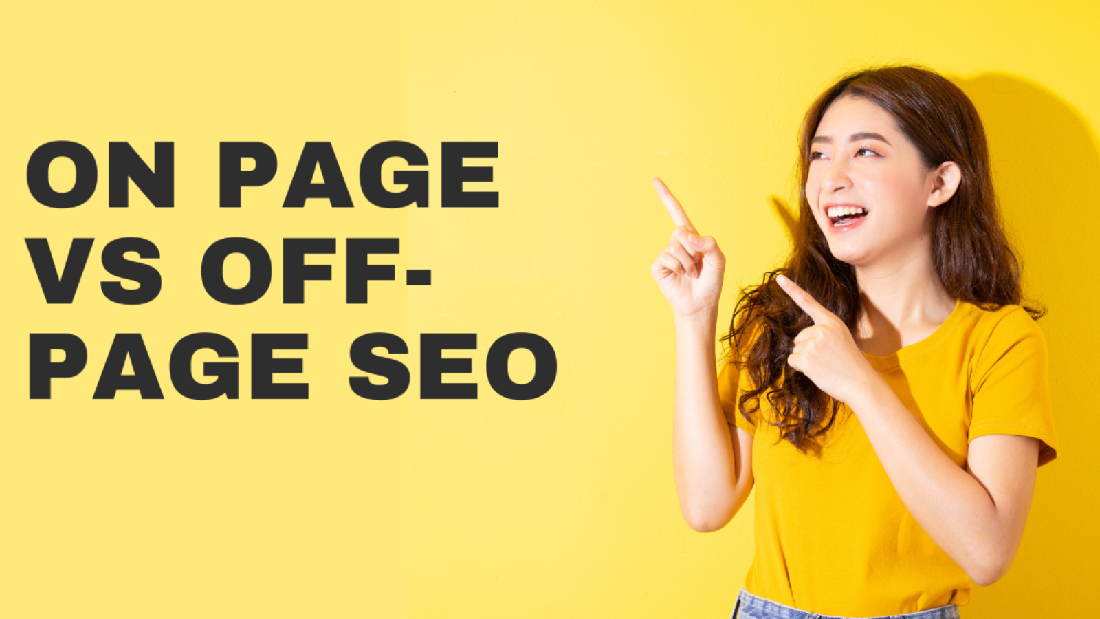 What are the main differences between on-page and off-page SEO